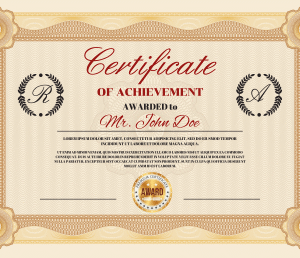 Certificats de Réussite