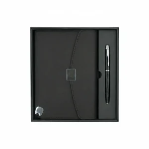 Coffret 2 pcs block note, stylo REG