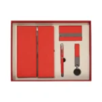 Coffret 4 pcs NTS – Ensemble Business Carnet, Stylo, Porte-Cartes & Clés