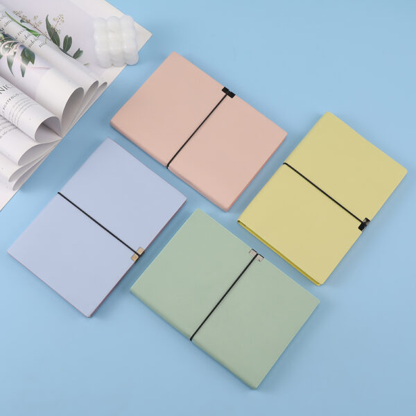 Block note souple en cuir – Image 2