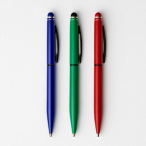 stylo en métal revêtu 2 en 1