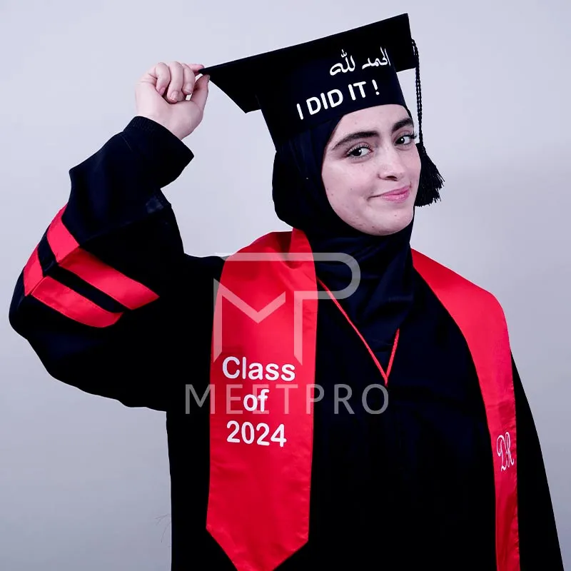 Toge de soutenance en Satin – Image 8