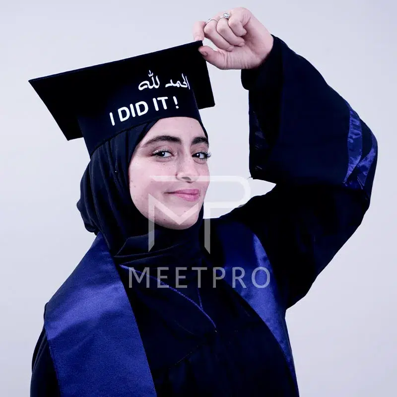 Toge de soutenance en Satin – Image 6