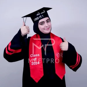 Toge de soutenance en Satin