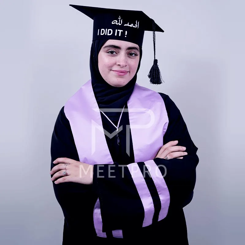 Toge de soutenance en Satin – Image 11