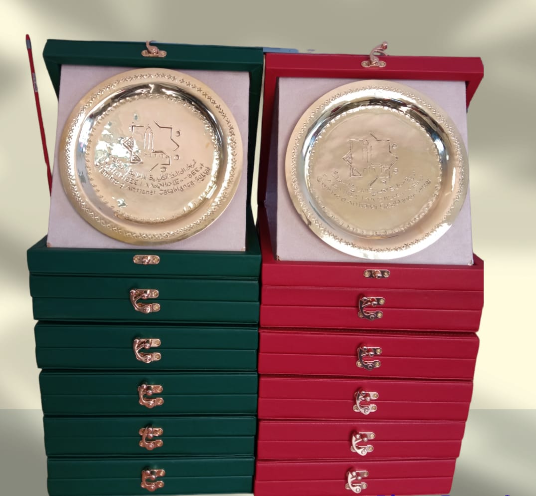 Trophée en Argent Gravé à la Main