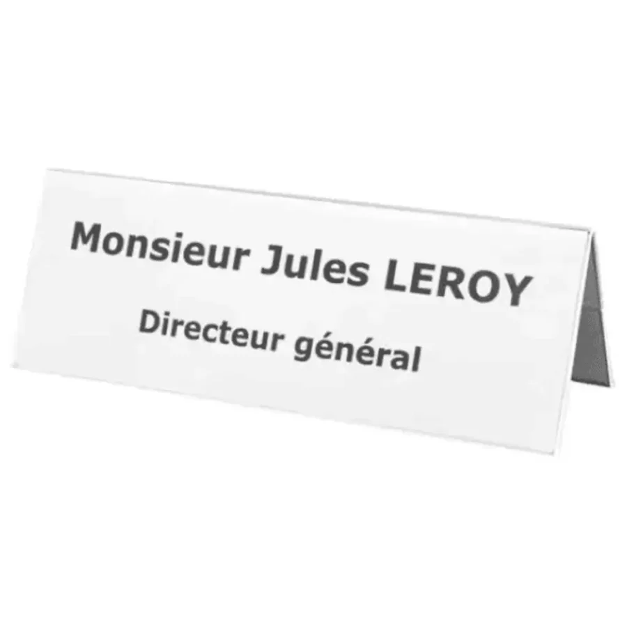 Chevalet personnalisable – Support de communication PLV personnalisé