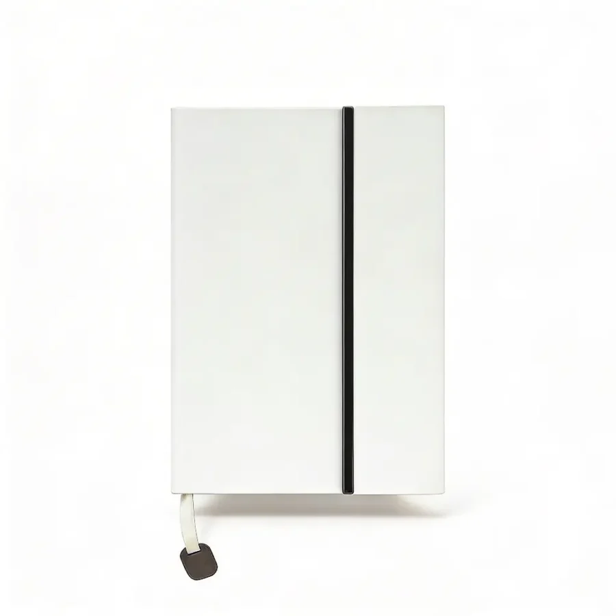 Bloc-note rigide en cuir PU – Carnet notes élégant & durable