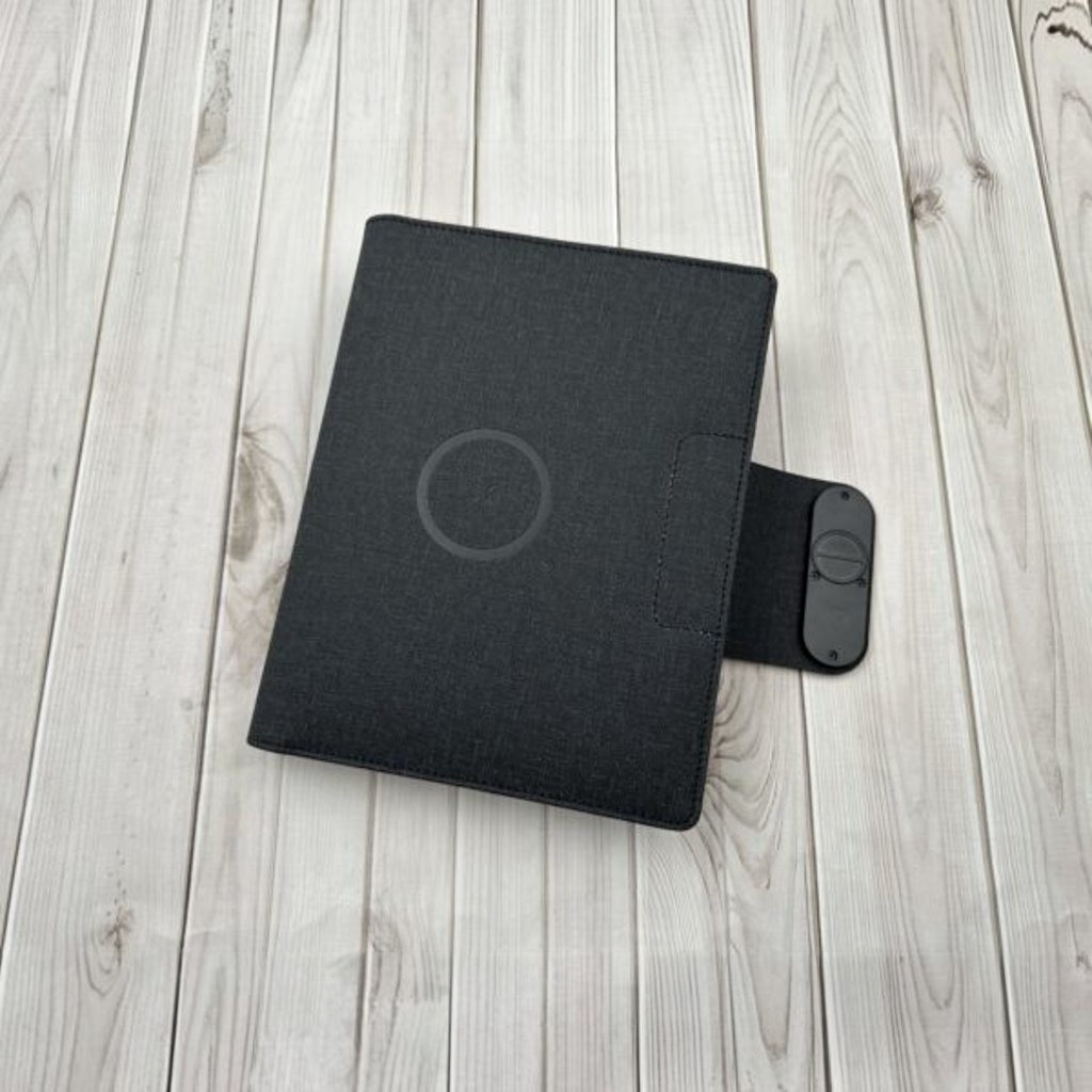 Block note à couverture rigide avec chargement sans fil – Image 4