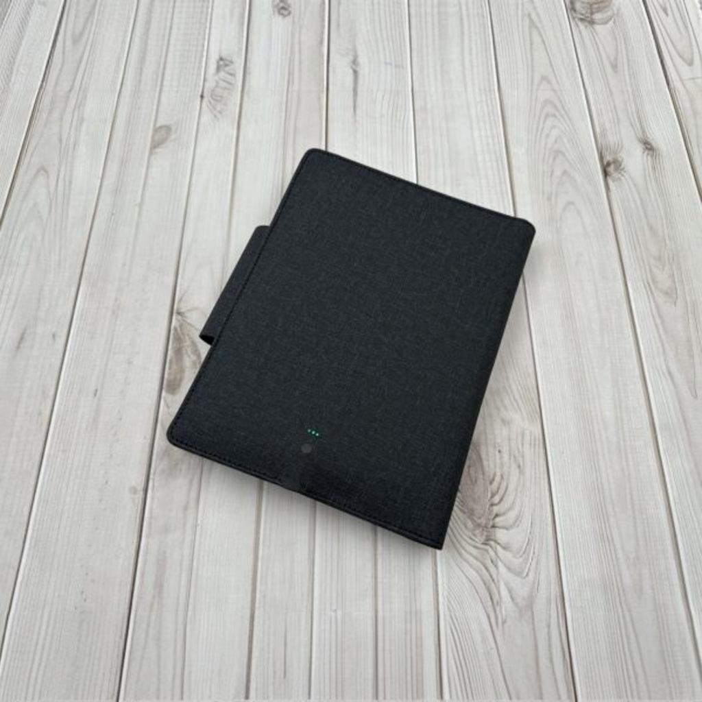 Block note à couverture rigide avec chargement sans fil – Image 2