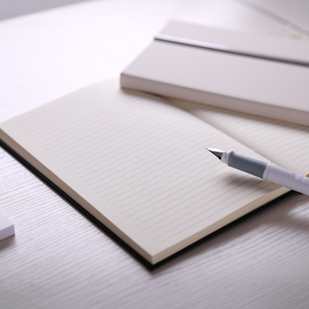 Block note rigide en F. cuir PU - Image 2