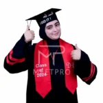 Toge de soutenance en Satin