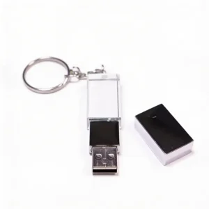 Clés USB Cristal Personnalisées – USB élégantes & gravées | MeetPro