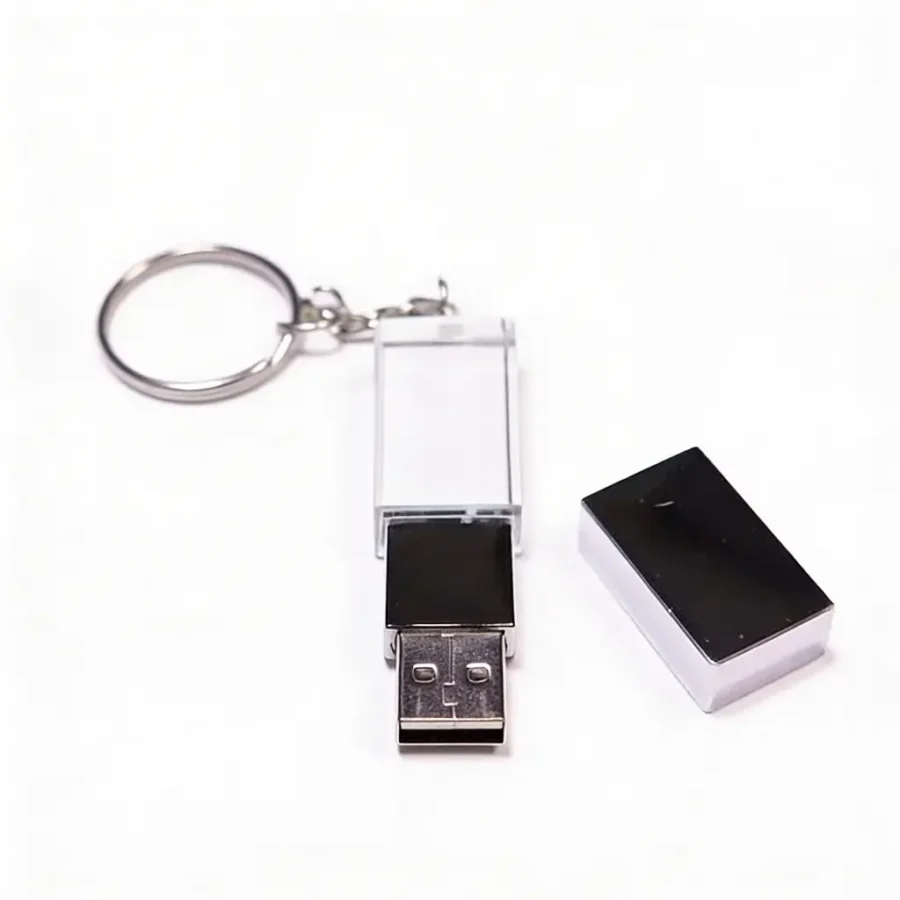 Clés USB Cristal Personnalisées – USB élégantes & gravées | MeetPro