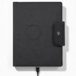 Bloc Note à Couverture Rigide avec Charge Sans Fil