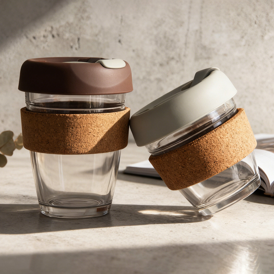 Gobelet à café en verre