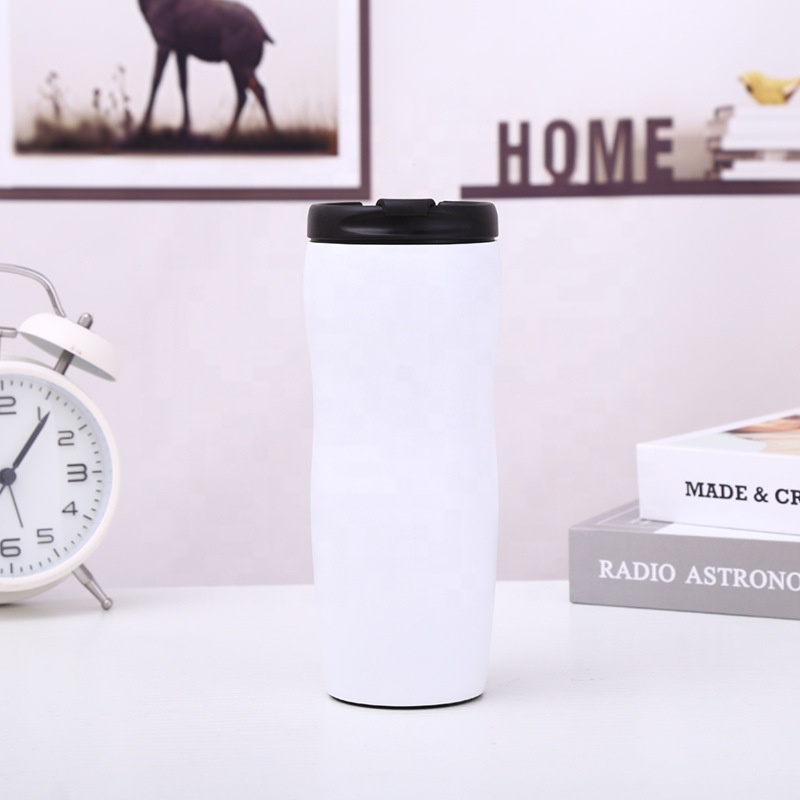 Tasse à café Double couche en acier inoxydable – Image 4