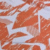 Orange et Blanc/Crème (Motif abstrait)