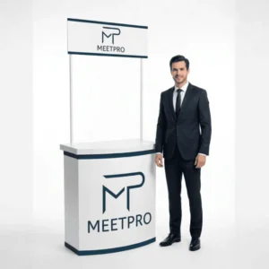 Comptoir d’accueil promotionnel