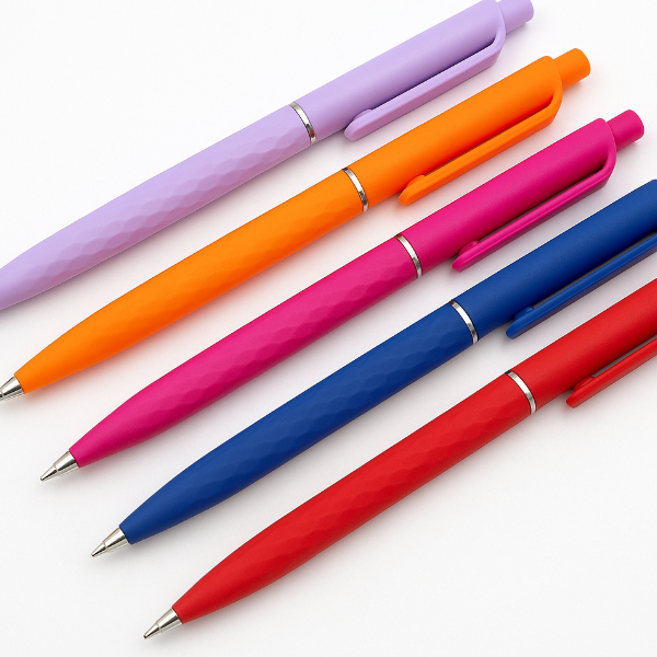 Stylo bille personnalisable avec design texturé – Image 3