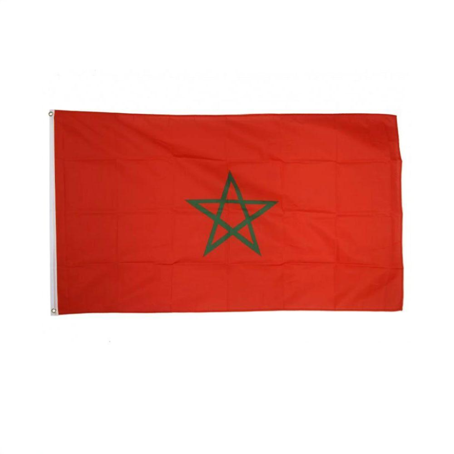 Drapeau du Maroc Personnalisé – Drapeau National Marocain de Qualité Drapeau du Maroc Personnalisé – Drapeau National Marocain de Qualité