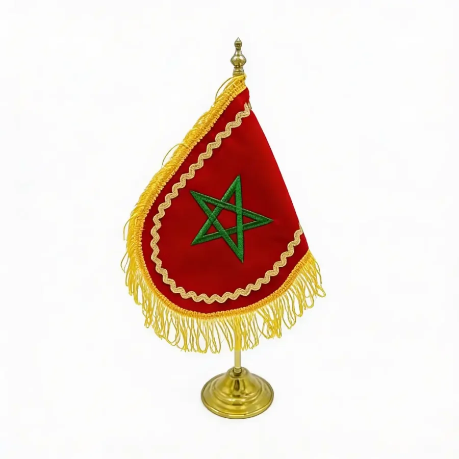 Drapeau du Maroc Personnalisé – Drapeau Maroc Haute Qualité | MeetPro