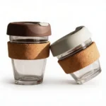 Gobelet à café en verre – Verre à café réutilisable & élégant