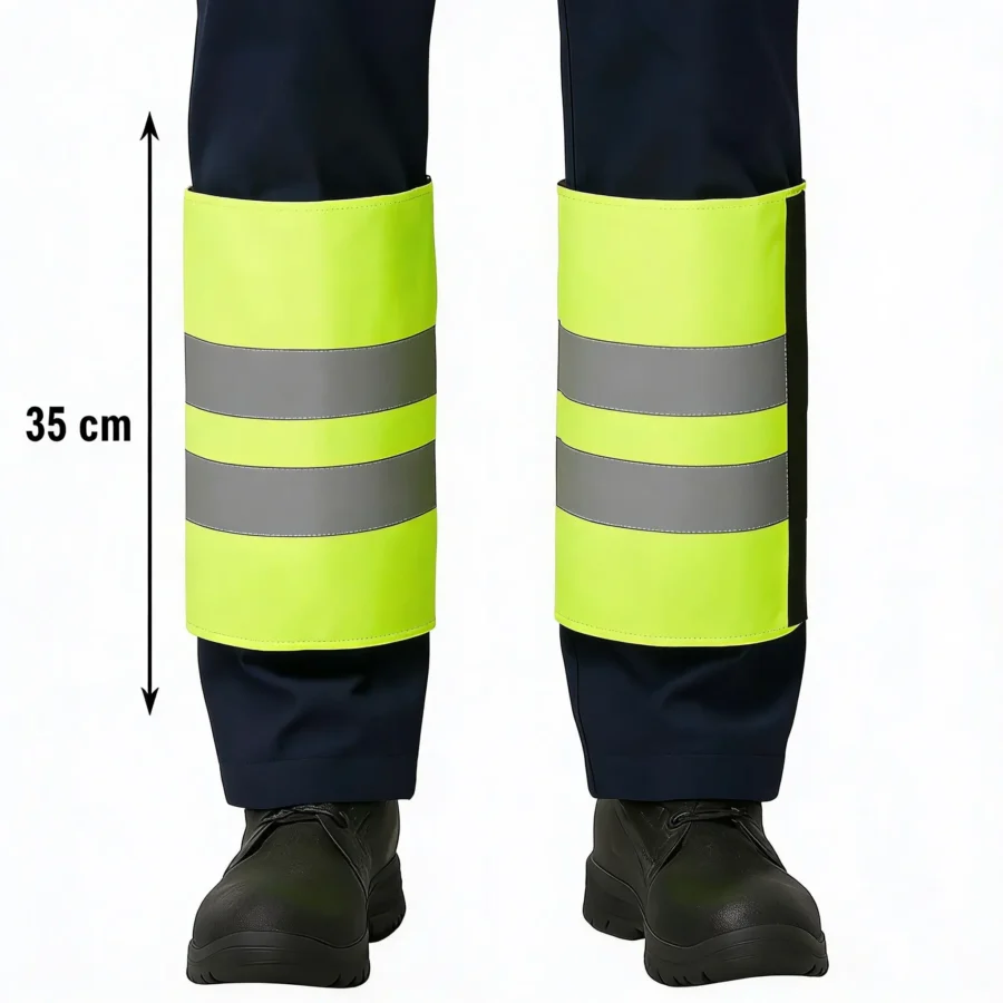Guêtre réfléchissante – Brassard de sécurité pour jambe