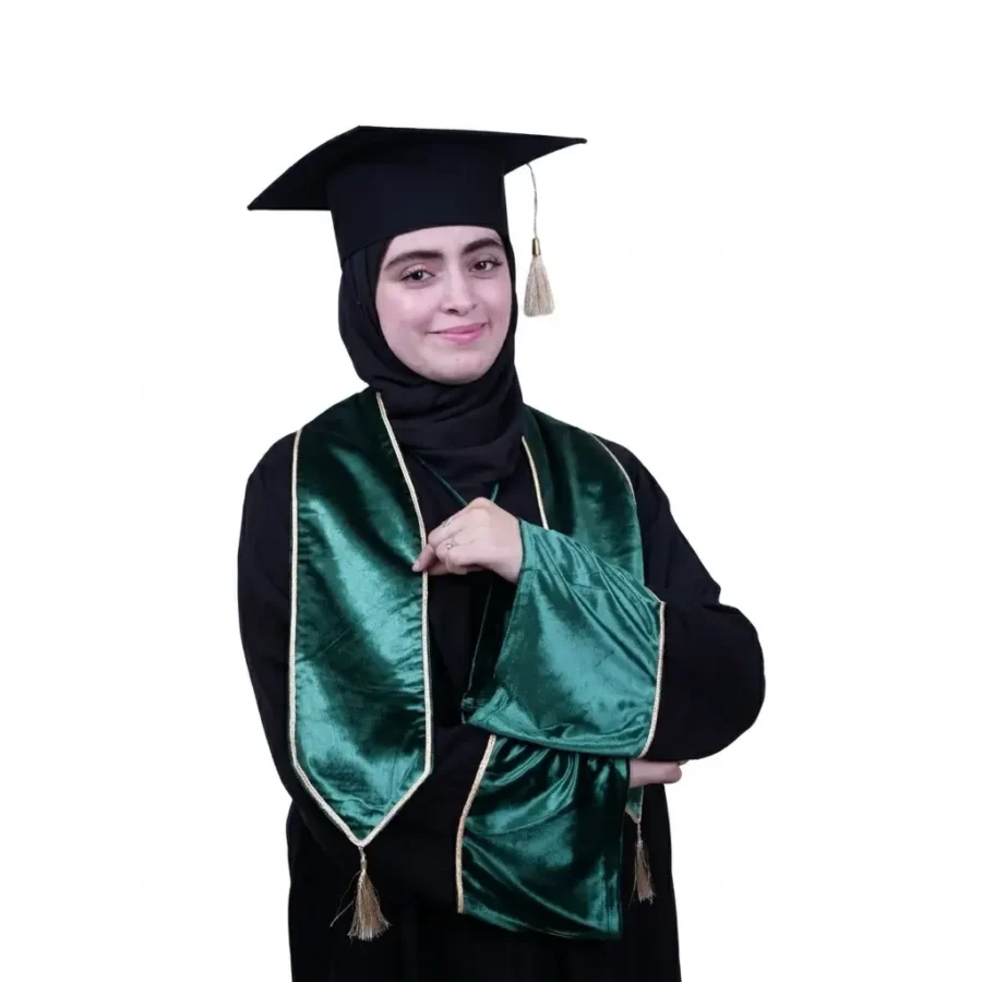 Tenue de soutenance velours vert - MeetPro