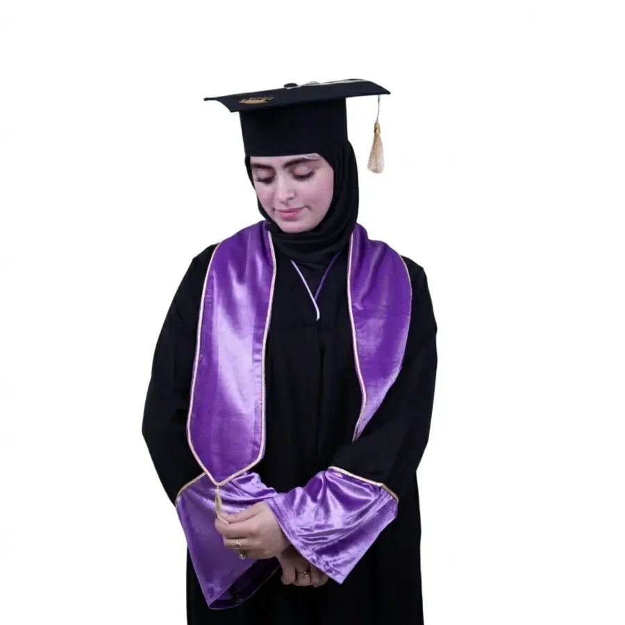 Tenue de soutenance velours violet- MeetPro