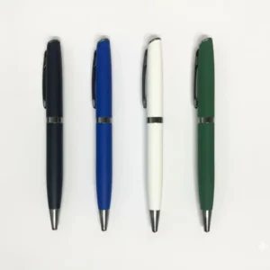 Stylo Bille Soft-Touch – Finition Mate & Clip Métal