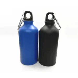 Gourde de Sport en Aluminium avec Mousqueton - 500ml