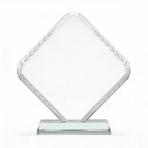 Trophée en Verre Losange "Diamond"