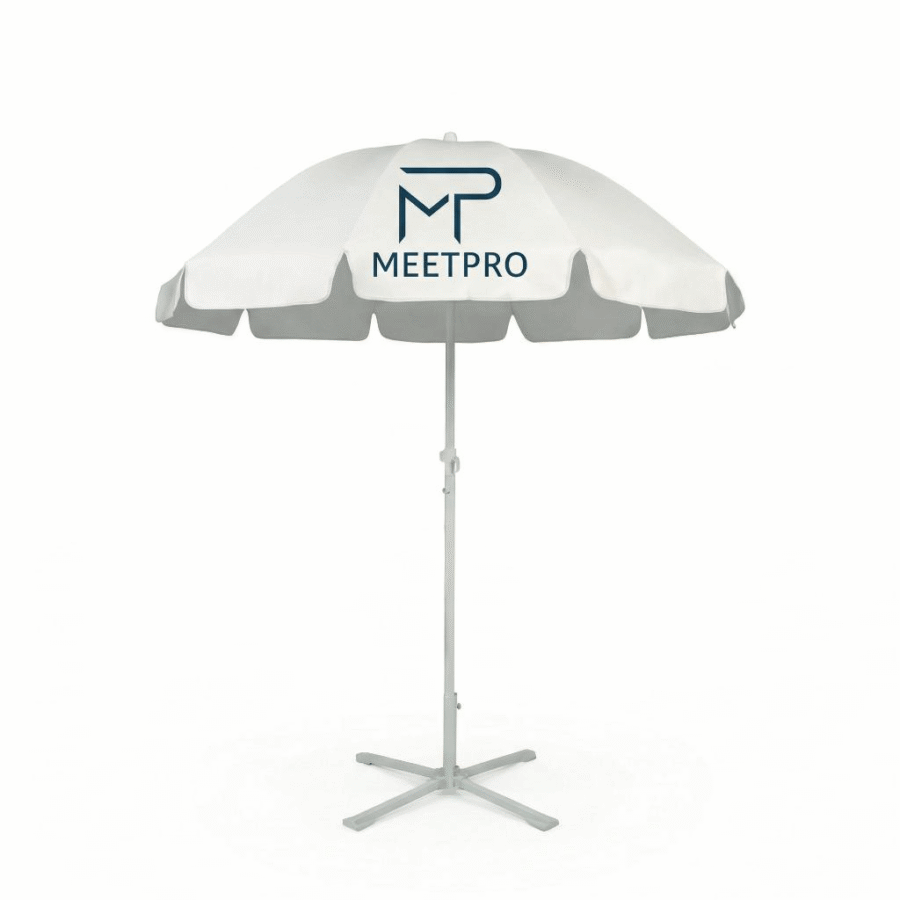 Parasol publicitaire professionnel personnalisable – Accessoire de plein air
