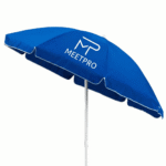 Parasol publicitaire personnalisé METPRO – accessoire de plein air