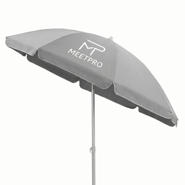 Parasol publicitaire personnalisé METPRO – accessoire de plein air