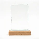Trophée en Verre Rectangulaire "Horizon"