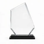 Trophée en Verre "Pentagone" Premium
