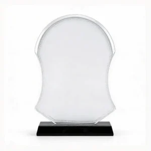 Trophée en Verre "Blason" Prestige