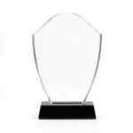Trophée en Verre Forme "Blason"