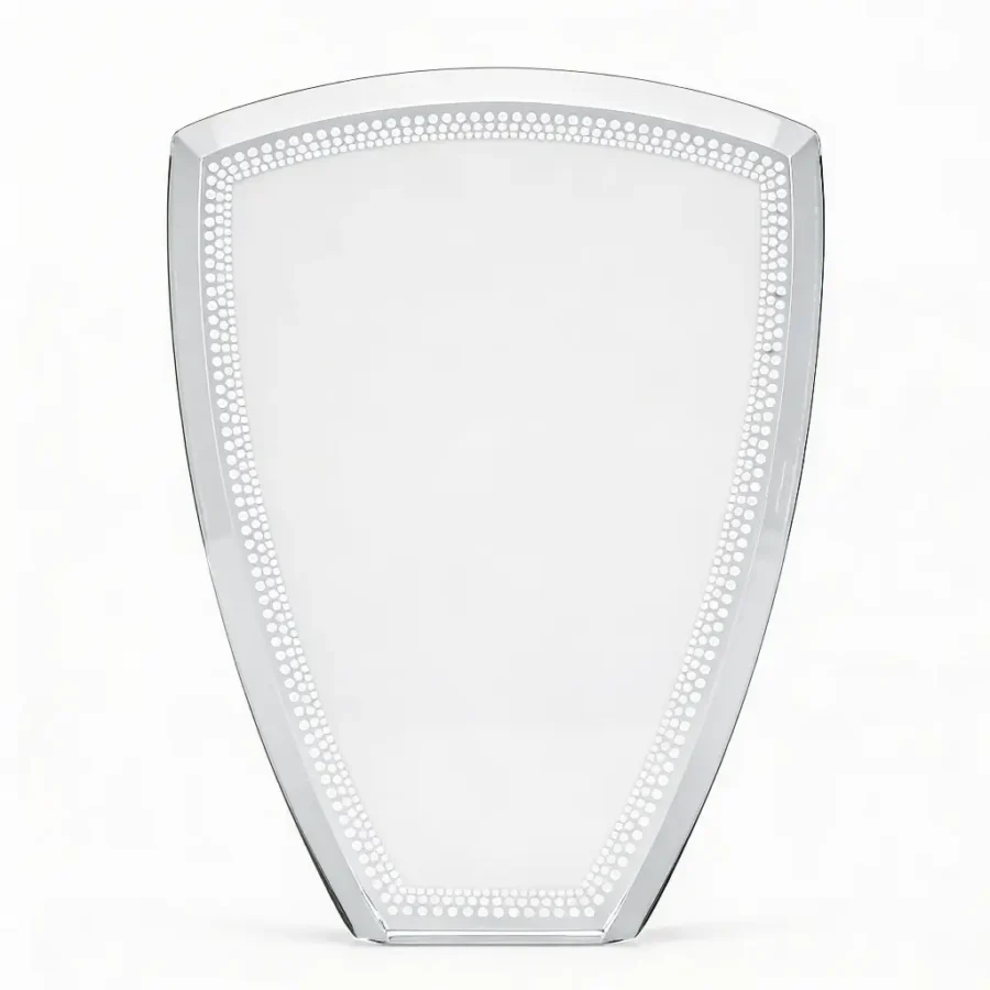 Trophée en Cristal "Horizon" – Forme Trapézoïdale