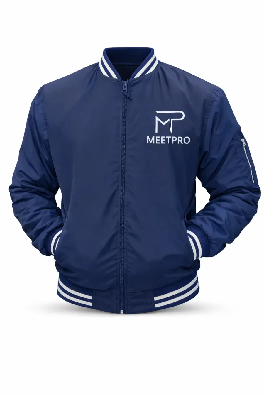 Blouson Bomber Unisexe – Personnalisable Logo & Broderie