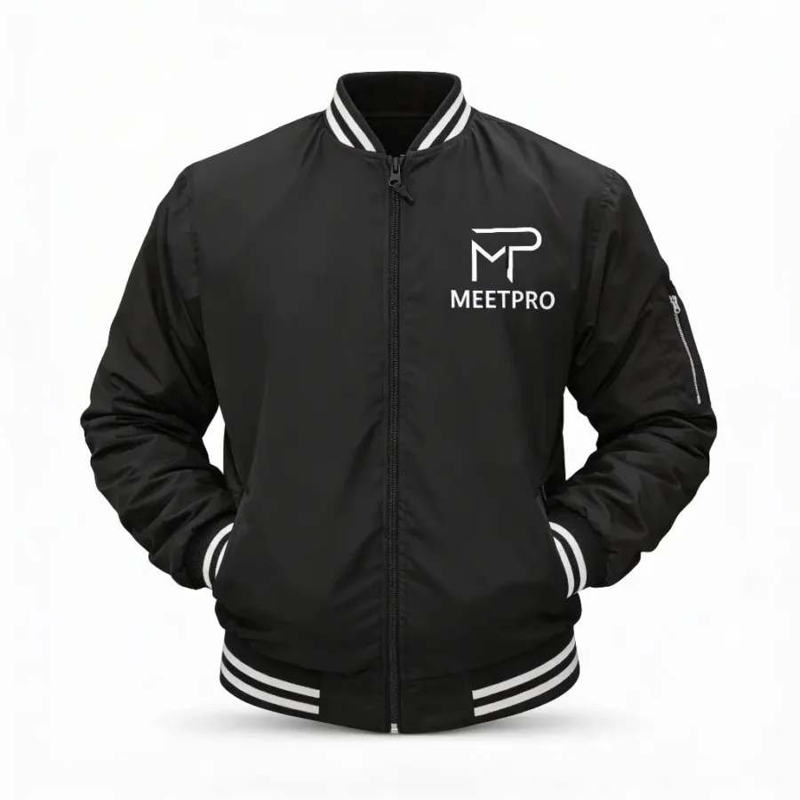 Blouson Bomber Unisexe – Personnalisable Logo & Broderie