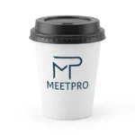 Goblet café personnalisé réutilisable | Gobelet à emporter avec couvercle
