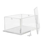 Boîte en Plexiglas Transparente avec Couvercle | Urne Acrylique Sécurisée Maroc